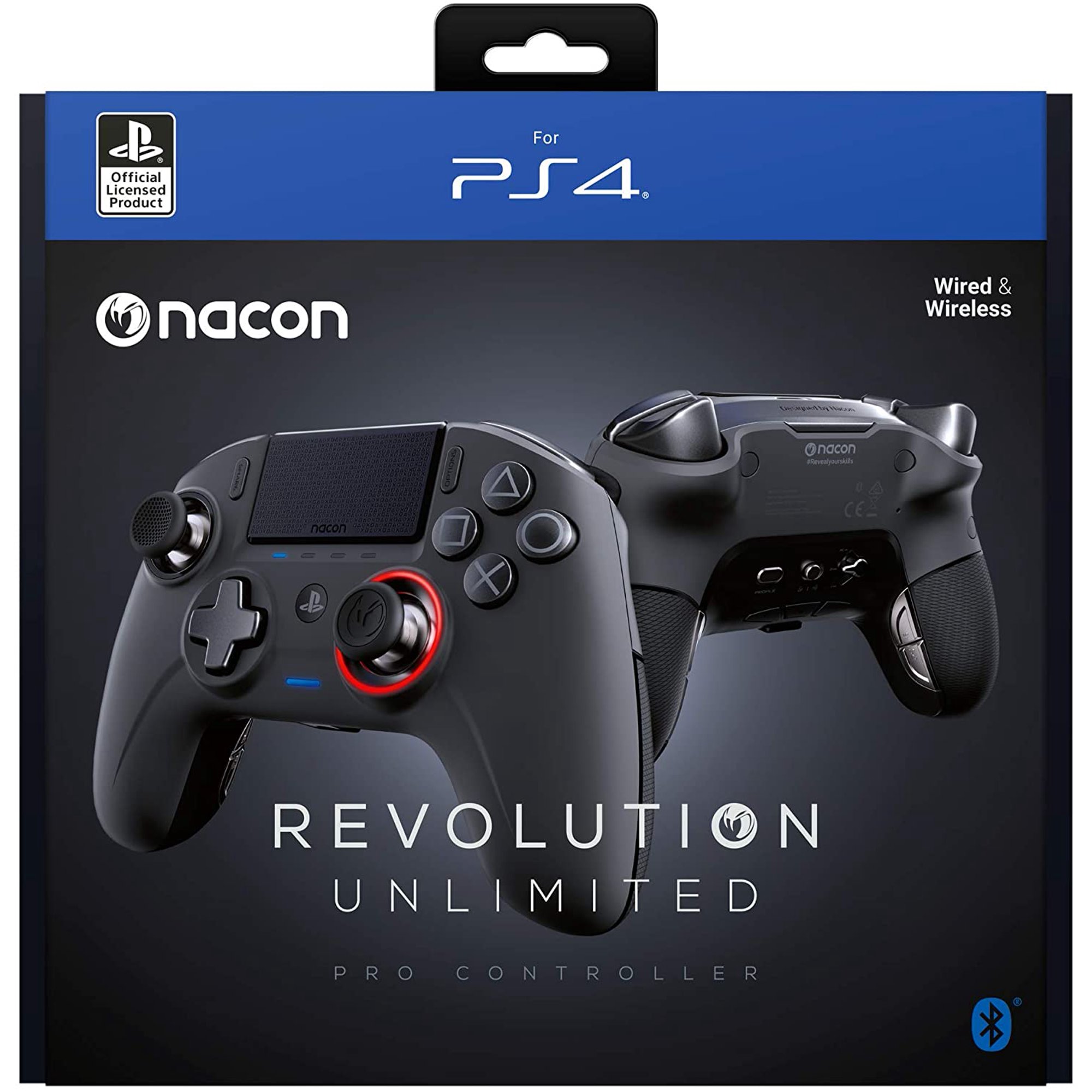 PS4 Revolution Unlimited Pro Wired & Wireless Controller [Nacon
