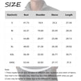 thumbnail image 3 of JULMCOMO Quarter Zip Pullover Sweatshirt for Men Solid Color Stand Collar Long Sleeve Casual Athletic Tops for Fall Winter Black 3XL, 3 of 8