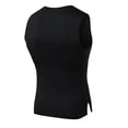 thumbnail image 3 of JTieacloth Big Shirt Mens Fashion Casual Tight Sports Fitness Elastic Sleeveless Vest, 3 of 4