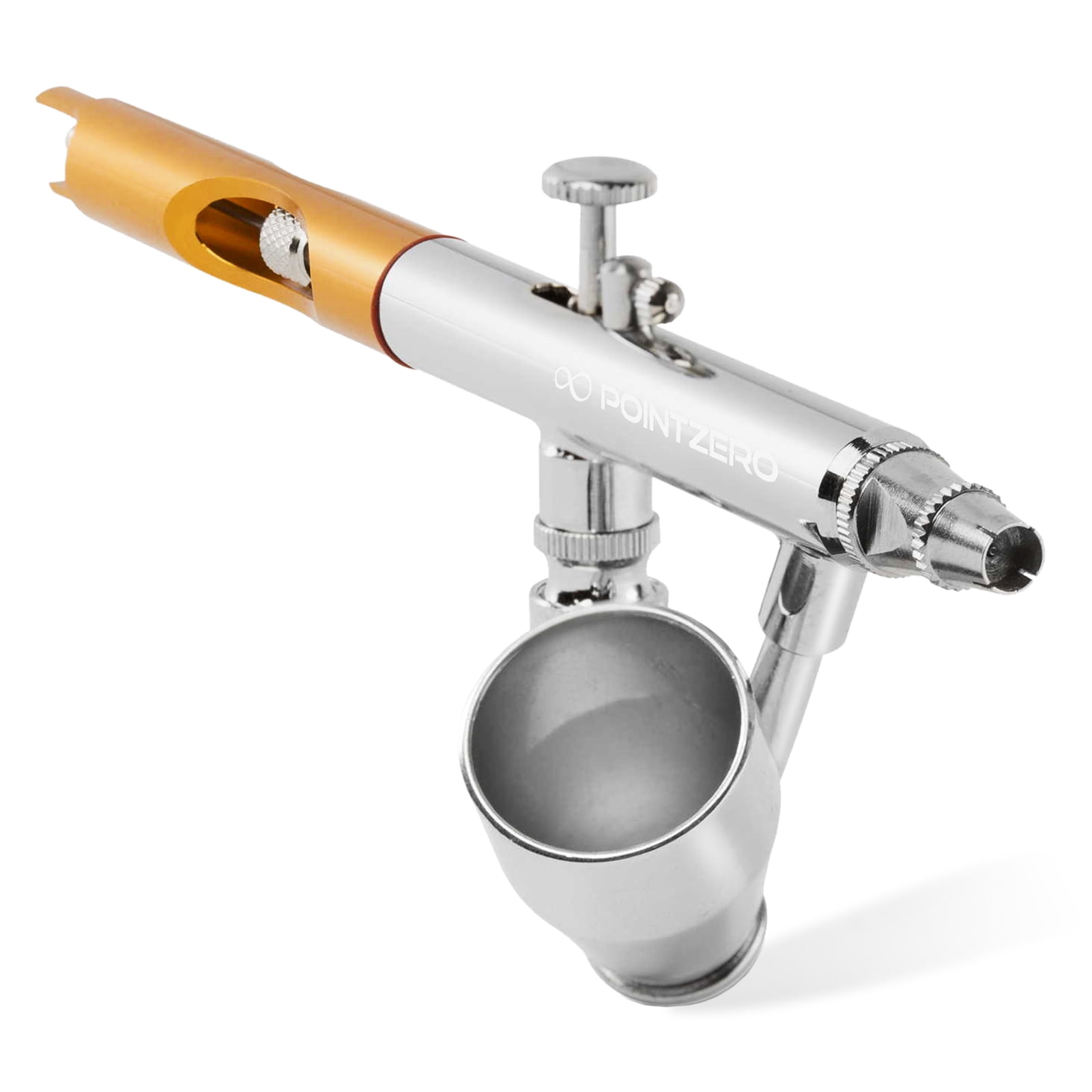 PointZero Dual-action Cut-away Airbrush Set - .35mm - 22cc and 5cc Color Cup