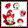 thumbnail image 4 of Ganfancp Halloween Decoración Rudolph Dwarf Faceless Doll Ghost Festival Prop Gnom Ofertas Flash 1 X Adorno Pigmeo, 4 of 5