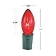 thumbnail image 2 of Holiday Time Multi-Color Incandescent C9 Holiday String Lights, 21’, Green Wire (25 Count), 2 of 8