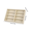 thumbnail image 3 of 8-Slot Velvet Eyeglass Storage Tray - Sunglass Display Organizer for Drawer, Counter, Cabinet, 3 of 6