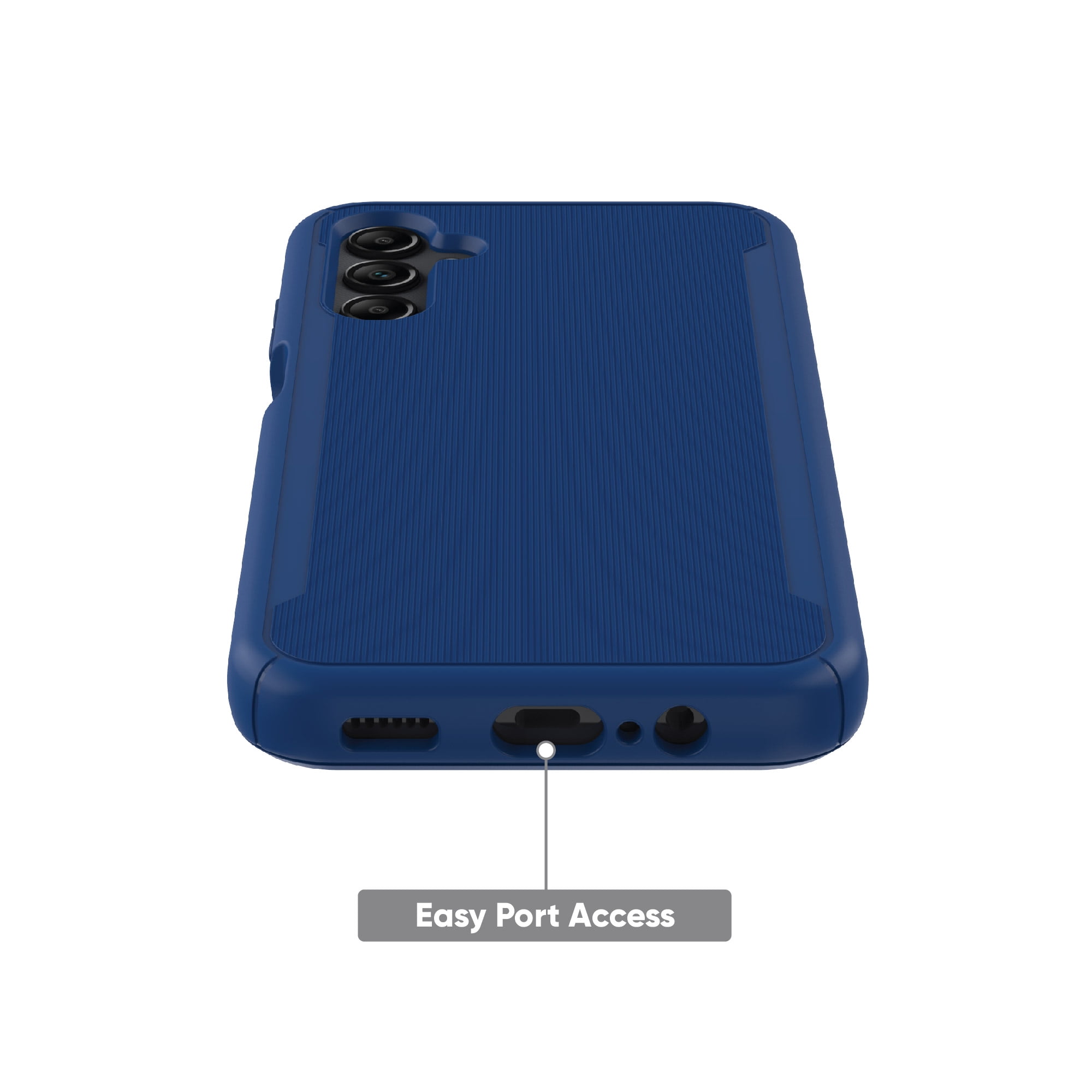 onn. Protective Gel Phone Case for Samsung Galaxy A14 5G - Blue