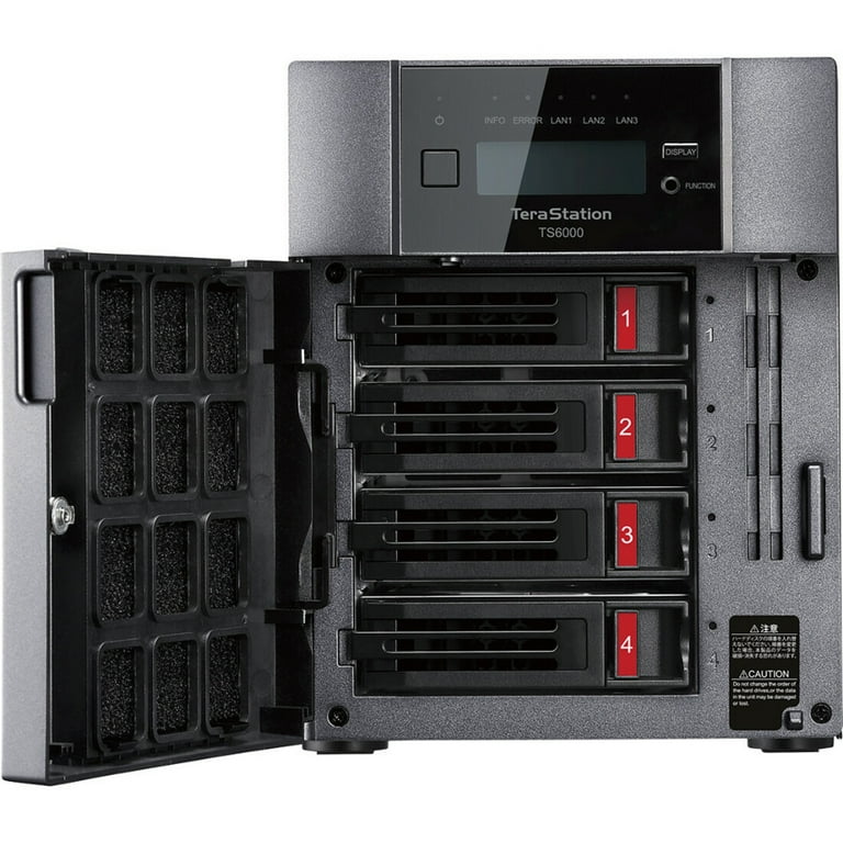 BUFFALO TeraStation 6400DN 16TB Desktop NAS Hard Drives Included +