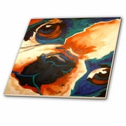 3dRose Dog French Bulldog - Ceramic Tile, 12-inch