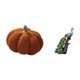 thumbnail image 5 of Encantadora Escultura De Cojín De Peluche De Pavo Real Y Calabaza Para Halloween, Ideal Para Decorar El Sofá, La Sala De Estar, El Hogar Y La Oficina., 5 of 8