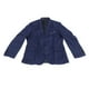 thumbnail image 4 of Conjunto de 3 piezas de chaqueta, chaleco y pantalones para hombre, cuello vuelto, bolsillo en el pecho, 1 botón, corte entallado, traje de vestir azul marino 3XL, 4 of 15