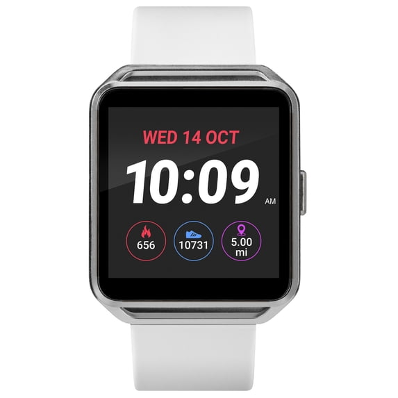 Timex Iconnect Classic TW5M31400 White Silicone Automatic Self Wind Smart Watch