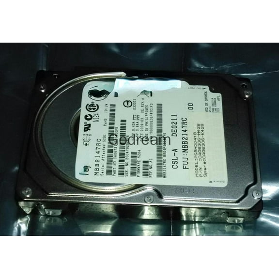 FOR 1PCS FOR SU MBB2147RC 146G 10K 2.5 SAS Hard Disk CA06731-B20400FS