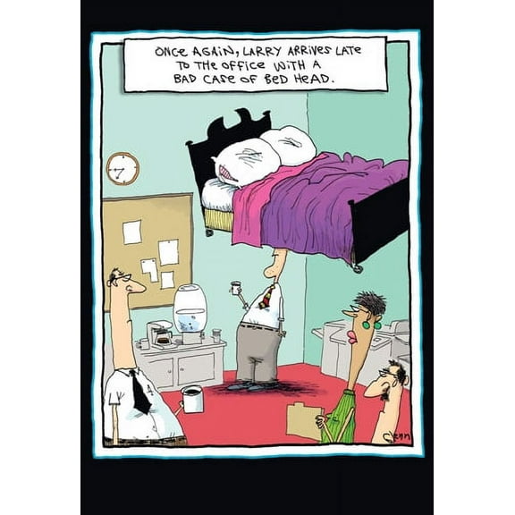 Nobleworks Bed Head Funny / Humorous McCoy Bros Birthday Card