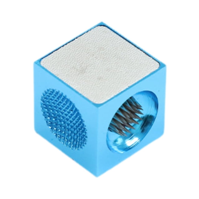 Lipstore Pool Cue Tip Shaper Measurement Polish Portable Billiard Pool Cue Tip Shaper Blue
