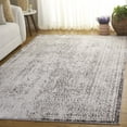 thumbnail image 2 of SAFAVIEH Orchard Martin Oriental Polyester Area Rug, Gray/Silver, 6'7" x 6'7" Square, 2 of 10