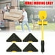 thumbnail image 3 of Juego de 5 piezas para mover muebles de aluminio, color amarillo, con capacidad máxima de 500 kg. Incluye 1 elevador y 4 rodillos deslizantes. Ideal para sofás, camas y electrodomésticos., 3 of 6