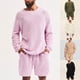thumbnail image 3 of Mens Casual Large Size Crew Neck Long Sleeve Knit Jumper Pullover Sweater Tops, 3 of 6