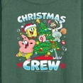 thumbnail image 3 of SpongeBob SquarePants - Christmas Crew - Women's Lightweight French Terry Long Sleeve Shirt, 3 of 6