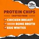 thumbnail image 4 of Paquete variado de chips de proteína Wilde, búfalo, queso picante, Nashville Hot, chips cetogénicos sin gluten hechos con ingredientes reales, bocadillos de proteínas, paquete de 12, 4 of 5