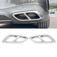thumbnail image 1 of Car Exterior Pipe Mufflers Cover,1 Pair Car Exterior  Pipe Mufflers Output Tip Pipe Cover Trim Left Right Replacement for  CLE Class Coupe C236 AMG Line, 1 of 7
