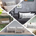 thumbnail image 6 of Navy Blue Spring Floral Body Pillow Covers 20"x60", Elegant Pastoral Flowers Watercolor Soft Brushed Microfiber Breathable Throw Pillow Covers, Pillowcase with Zipper for Couch Sofa Bedroom, 6 of 9