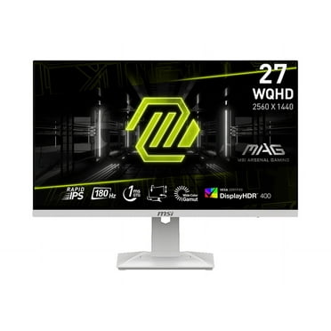 MSI 27" 180 Hz Rapid IPS QHD Gaming Monitor 2560 x 1440 (2K) 1ms (GTG) MAG 274QRFW