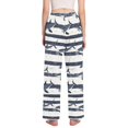 thumbnail image 3 of FORMRS Women's Pajama Pants with Pockets Soft Comfy Loungewear Sleep Bottom, Sizes S-2XL, Light Sharks, 3 of 8