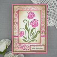 thumbnail image 3 of Woodware Fond de Texte Clair Simples 4 en x 6 en Tampon, 3 of 6