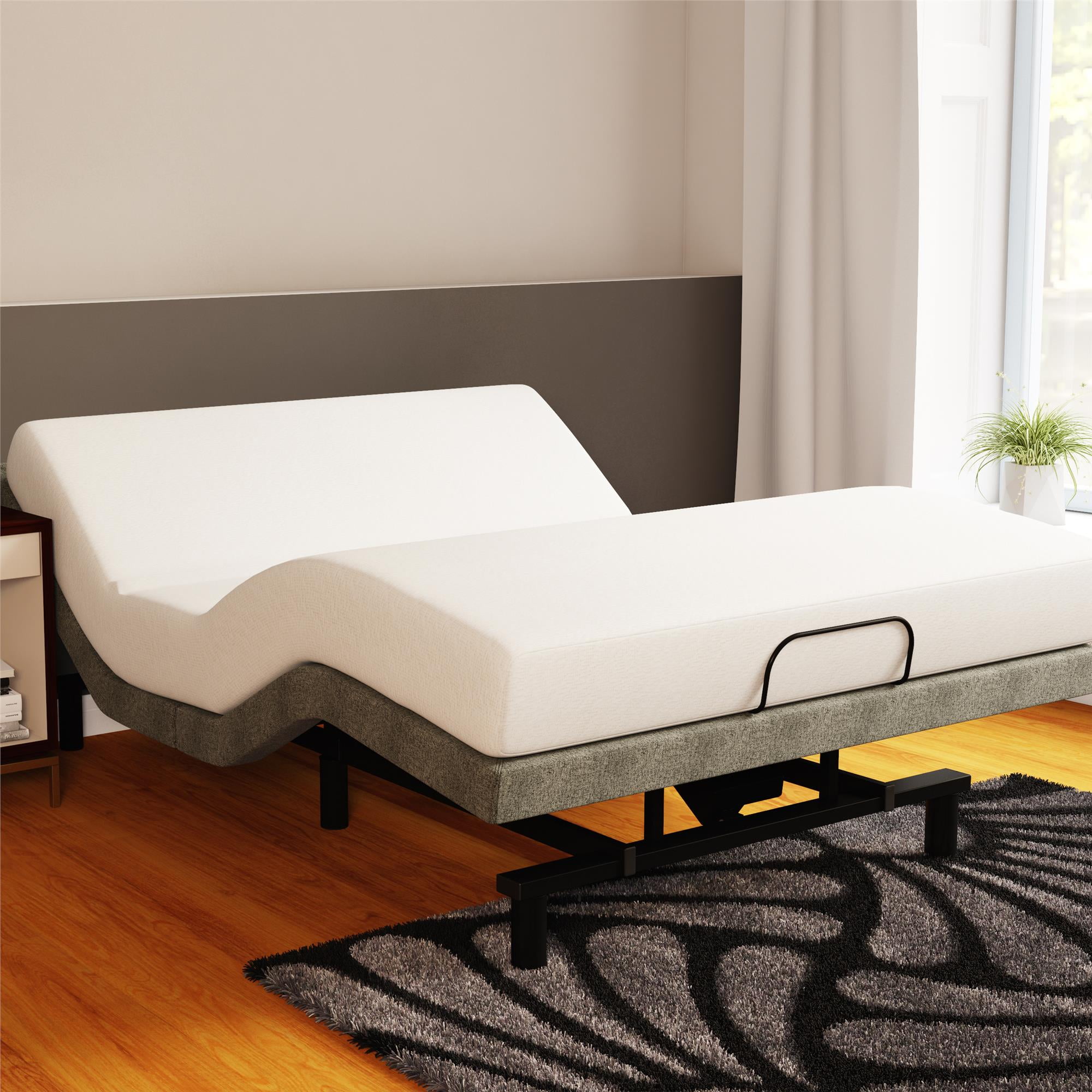 Signature Sleep Power Adjustable Upholstered Bed Base/Foundation with