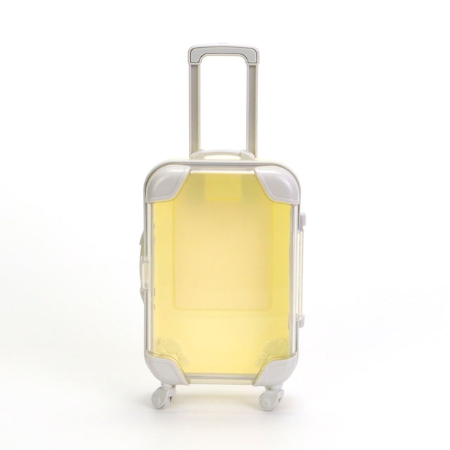 Kugisaki Petite Valise Transparente Simulation Casse-Tête Simulation Rangement Mini Voyage en Liquidation