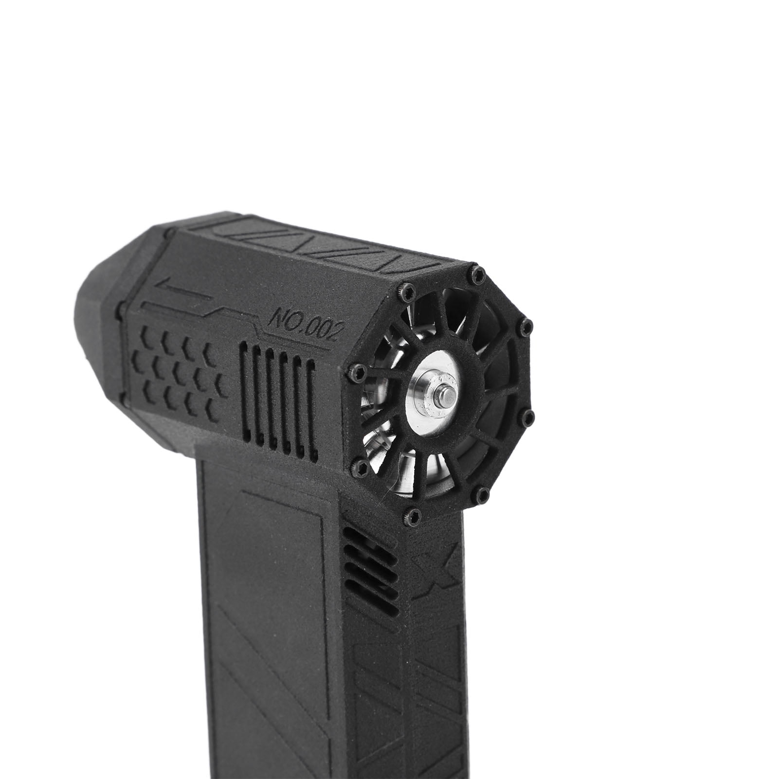 Nieyigj Jet Fan 150000RPM High Speed Brushless Handheld Rechargeable Turbo Violent Fan for Outdoor Camping 16x10x5cm Black Powerful Compressed Air Duster Blower