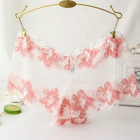 

Rong Yun New Fashion Sexy Lingerie Lace Brief Underpant Sleepwear Underwear M-4XL(Buy 2 Get 1 Free)
