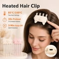 thumbnail image 3 of Heated Root Volumizer Clip, Portable Root Lifting Hair Clip,2 Heat Settings, 3 of 7