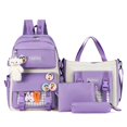 thumbnail image 4 of Campus schoolbag four-piece set primary school student backpack multi-piece set, 4 of 6