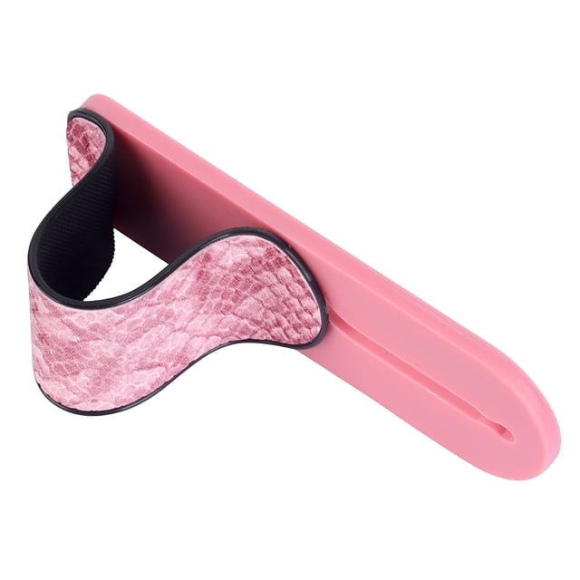 Bearachild con correa para la yema del dedo, soporte para teléfono móvil, anillo elástico para teléfono inteligente, soporte para de Electrónica Rosa