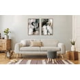 thumbnail image 6 of Kate and Laurel Sylvie Beaded Contour Flow I and II Vintage Framed Canvas Wall Art Set by Amy Lighthall, 2 Piece Set 23x33 Gold, Modern Abstract Geometric Art for Wall, 6 of 7