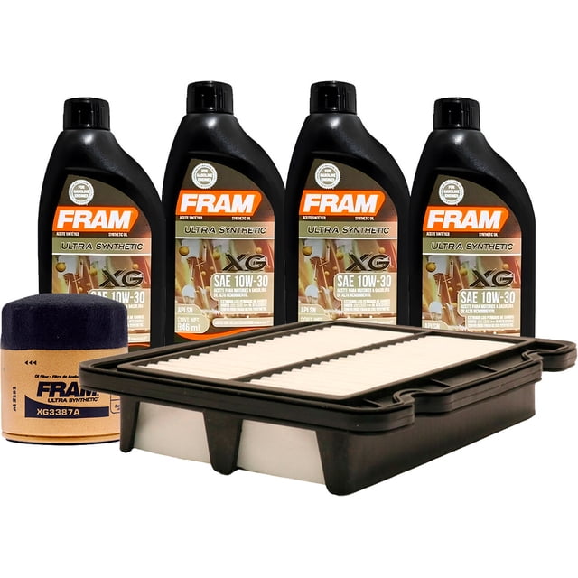 Kit De Aceite Sintético 10W30 Kit De Afinación Sin Bujías Compatible con Pontiac Wave L4 1.6L DE 2005 A 2008