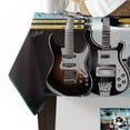 thumbnail image 4 of Rock Music Speaker Guitar Tablecloths Waterproof Kitchen Items Coffee Table For living Room Home Decor Dining Table, 4 of 7