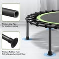 thumbnail image 5 of ONETWOFIT 42" Rebounder Trampoline for Adults, Silent Mini Trampoline Indoor Exercise Fitness Trampoline Bungee Rebounder Workout, 5 of 6
