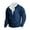 Blue, variant on Oversized Sweatshirts for Men Casual Trendy Long Sleeve Sweatshirt Fall Fashion Solid Color Pullover Tops Brown 4XL