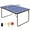 Blue#5, variant on Table Tennis Table DOUBLE FISH Mid-Size Portable Ping Pong Table, 4ft Compact Foldable Table Tennis Table Set with Net, 2 Paddles & 3 Balls for Indoor Outdoor, Small Spaces And Apartments, Thickened