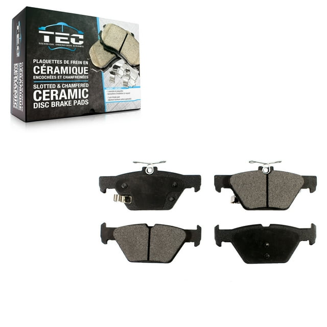TEC Rear Ceramic Disc Brake Pads TEC-1808 for Car Subaru Crosstrek Outback Forester WRX Ascent Legacy Impreza
