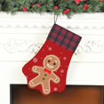 thumbnail image 5 of Pet Christmas Stockings for Dogs Cats Cheese Xmas Decor Hanging Stockings for Fireplace, Family Holiday Decorations, 5 of 7