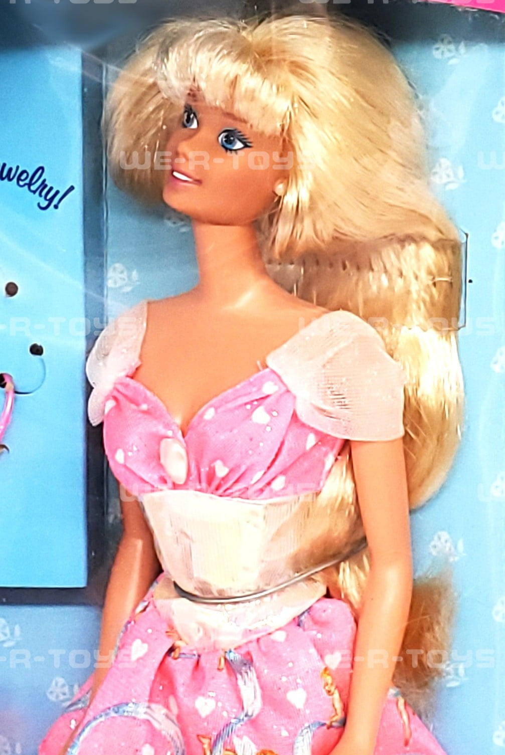 1996 Jewelry Fun Barbie, NRFB, (16005) Non-Mint Box 1996 Jewelry Fun Barbie, NRFB, (16005) Non-Mint Box