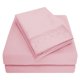thumbnail image 1 of Juego De Sábanas MELOCOTTON HOGAR Matrimonial Bordadas Suaves Y Frescas Altura De 40cm Mod. Rosa, 1 of 7
