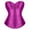 Purple, variant on Corset Tops For Women Plus Size Corset Lace Up Bustier Costume
