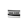 thumbnail image 4 of 925 Sterling Silver Stackable Black-plated Ring Eternity Band Size 7, 4 of 6