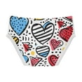 thumbnail image 2 of Ckdifva Cute Hearts Boys Underwear Briefs Cotton Panties Active Stretch Briefs One Pack, 2 of 6