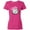 Hot Pink, variant on Inktastic Volleyball with Pink Bow Women's T-Shirt