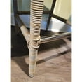 thumbnail image 4 of Pemberly Row Contemporary Wicker Patio Cushion Barstool in Kubu Gray, 4 of 4
