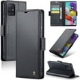 thumbnail image 1 of CaseMe Funda de Cuero para Samsung Galaxy A51 4G con Bloqueo RFID, para Samsung Galaxy A51 4G Funda para Mujer Hombre Tarjetero Cierre Magnético Funda Tipo Folio para Samsung Galaxy A51 4G, 1 of 11