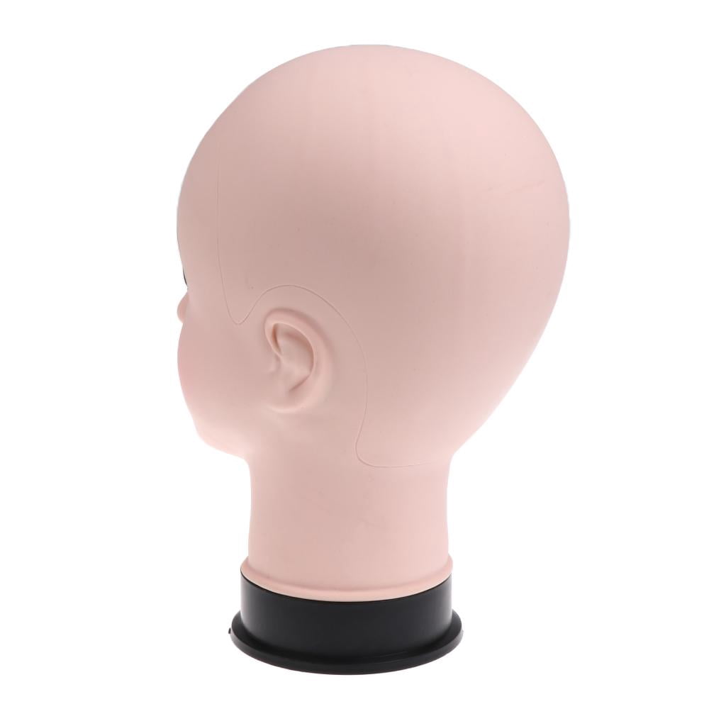 Dualoai Professional Female Cosmetology Mannequin Manikin Head Eyelashes Makeup Massage